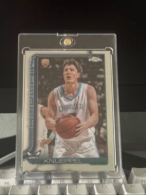 Topps 2025-26 Chrome Rookie Kon Knuppel #254 Charlotte Hornets
Basketball Card
